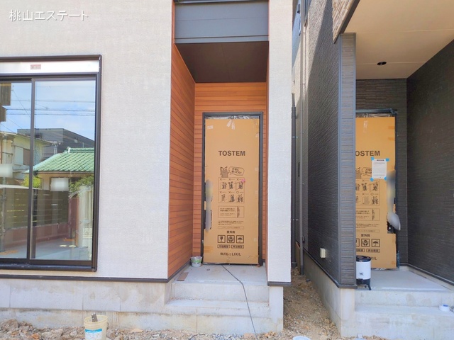 愛知県名古屋市瑞穂区松月町3丁目の新築戸建て外構写真 2025年8月5日撮影