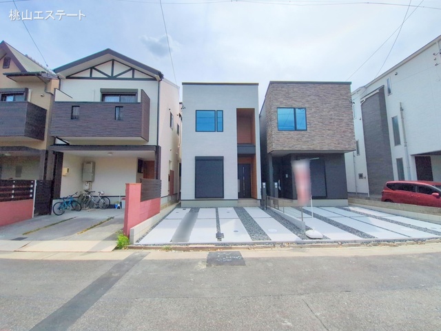 愛知県名古屋市瑞穂区松月町3丁目の新築戸建て完成写真 2025年9月2日撮影
