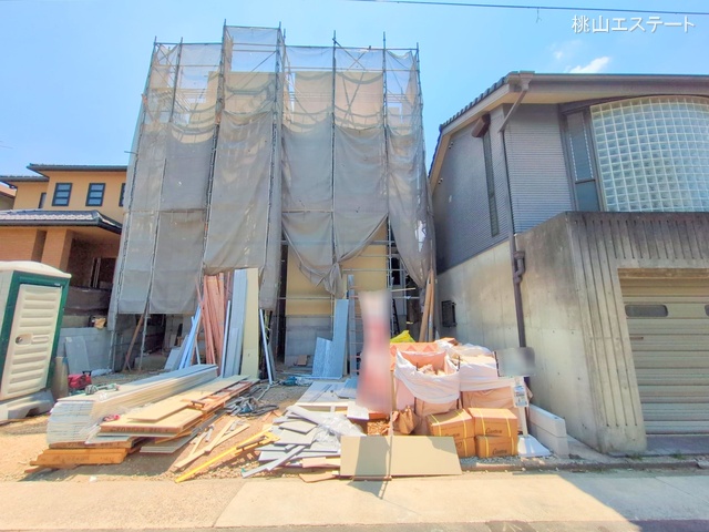 愛知県名古屋市瑞穂区松月町5丁目の新築戸建てシート写真 2025年7月31日撮影