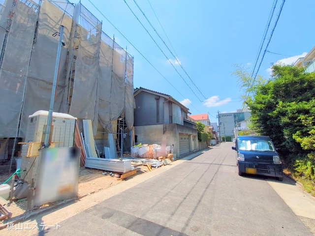 愛知県名古屋市瑞穂区松月町5丁目の新築戸建てシート写真 2025年7月31日撮影