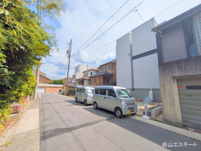 愛知県名古屋市瑞穂区松月町5丁目の新築戸建て外構写真 2025年9月2日撮影