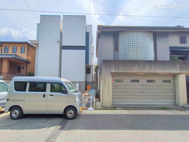 愛知県名古屋市瑞穂区松月町5丁目の新築戸建て外構写真 2025年9月2日撮影