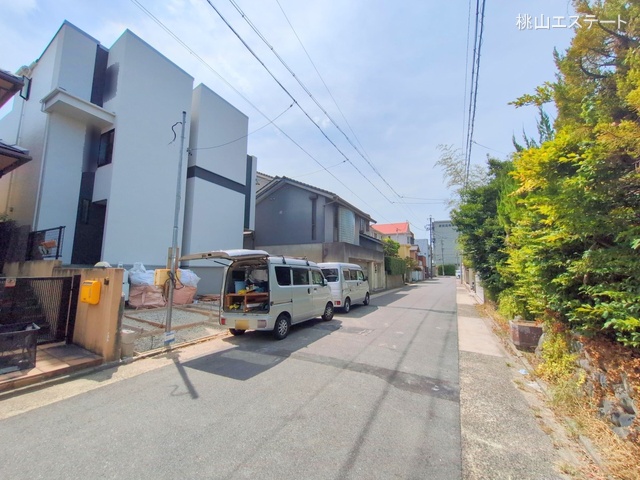 愛知県名古屋市瑞穂区松月町5丁目の新築戸建て外構写真 2025年9月2日撮影