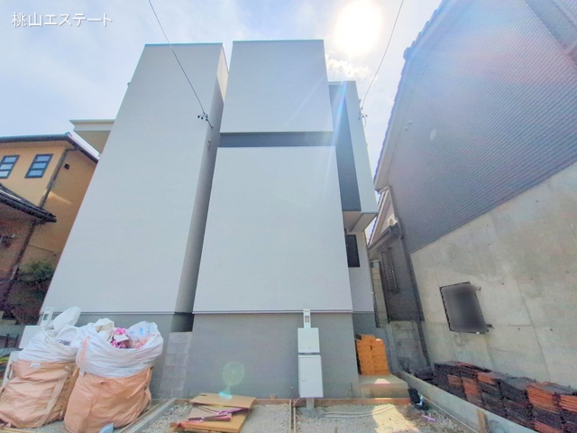 愛知県名古屋市瑞穂区松月町5丁目の新築戸建て外構写真 2025年9月2日撮影