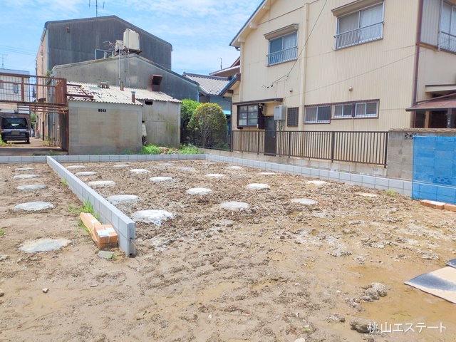 愛知県名古屋市港区明正1丁目の新築戸建て更地・土地写真 2025年6月15日撮影