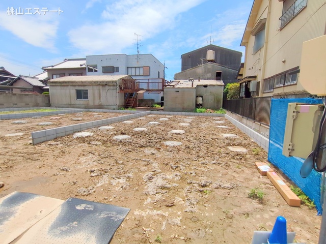 愛知県名古屋市港区明正1丁目の新築戸建て更地・土地写真 2025年6月15日撮影
