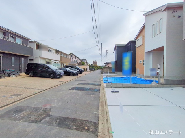 愛知県名古屋市港区明正1丁目の新築戸建て完成写真 2025年9月24日撮影