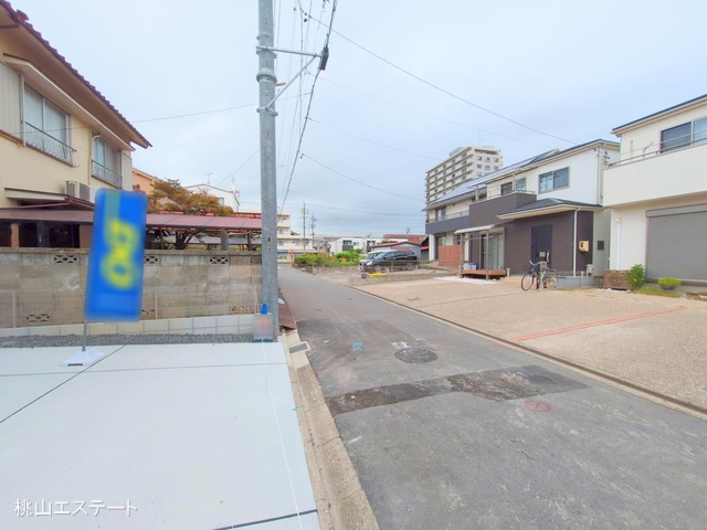 愛知県名古屋市港区明正1丁目の新築戸建て完成写真 2025年9月24日撮影