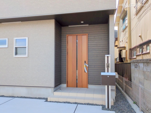 愛知県名古屋市港区明正1丁目の新築戸建て完成写真 2025年10月1日撮影