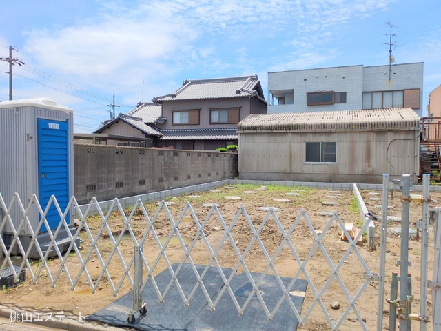 愛知県名古屋市港区明正1丁目の新築戸建て更地・土地写真 2025年6月15日撮影