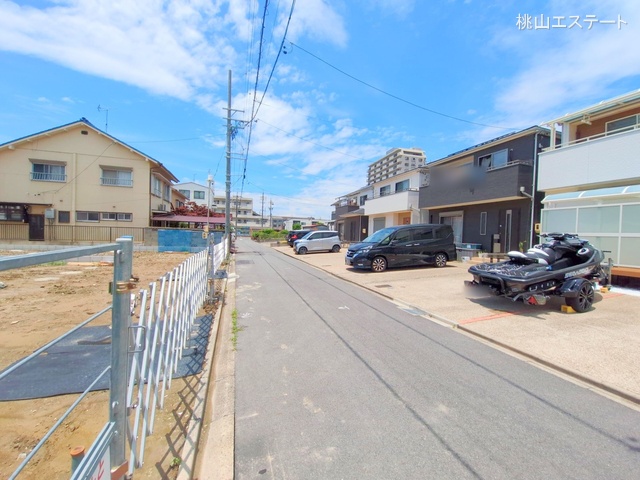 愛知県名古屋市港区明正1丁目の新築戸建て更地・土地写真 2025年6月15日撮影