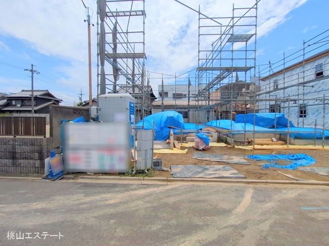 愛知県名古屋市港区明正1丁目の新築戸建て基礎写真 2025年7月14日撮影