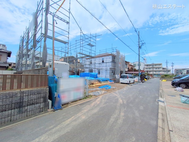 愛知県名古屋市港区明正1丁目の新築戸建て基礎写真 2025年7月14日撮影
