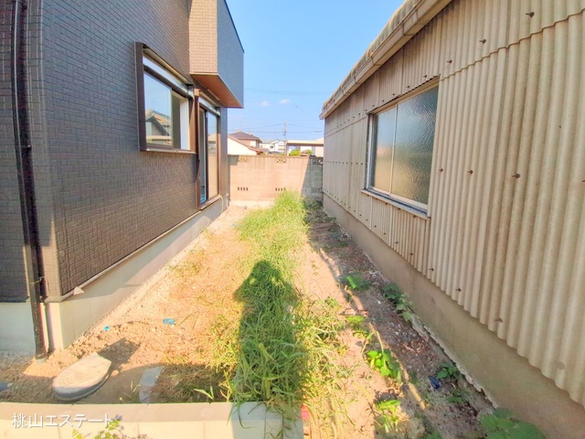 愛知県名古屋市港区明正1丁目の新築戸建て外構写真 2025年8月27日撮影