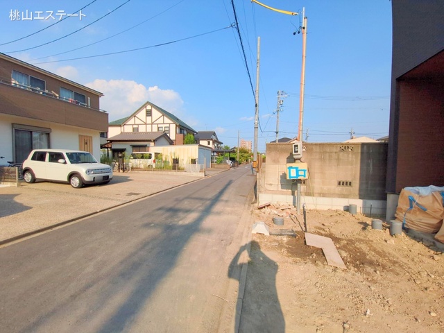 愛知県名古屋市港区明正1丁目の新築戸建て外構写真 2025年8月27日撮影