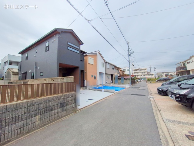 愛知県名古屋市港区明正1丁目の新築戸建て完成写真 2025年9月24日撮影