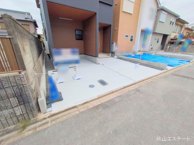 愛知県名古屋市港区明正1丁目の新築戸建て完成写真 2025年9月24日撮影