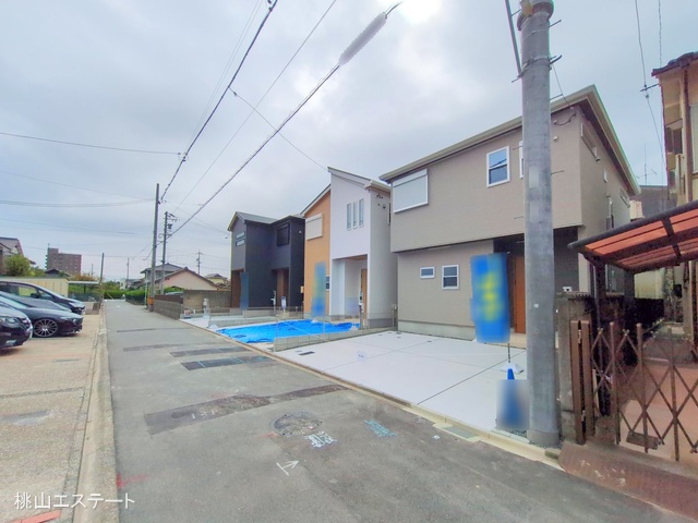 愛知県名古屋市港区明正1丁目の新築戸建て完成写真 2025年9月24日撮影