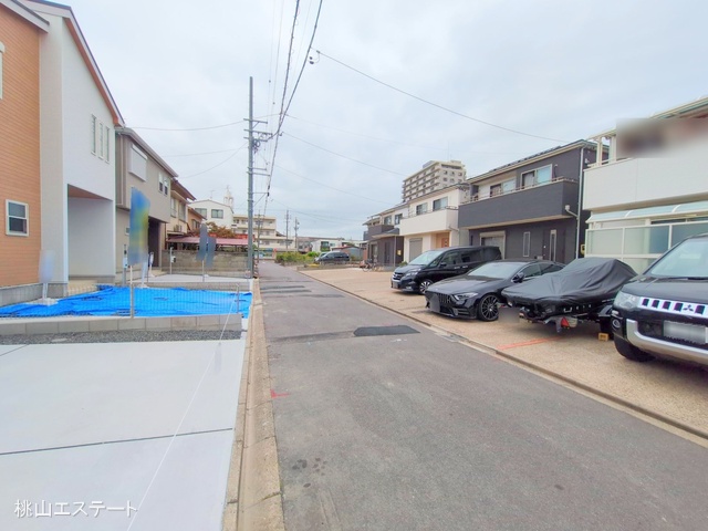 愛知県名古屋市港区明正1丁目の新築戸建て完成写真 2025年9月24日撮影