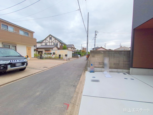 愛知県名古屋市港区明正1丁目の新築戸建て完成写真 2025年9月24日撮影