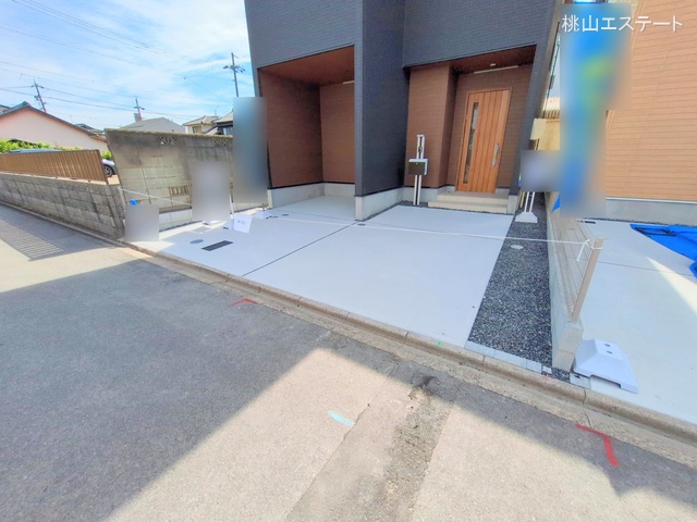 愛知県名古屋市港区明正1丁目の新築戸建て完成写真 2025年10月1日撮影