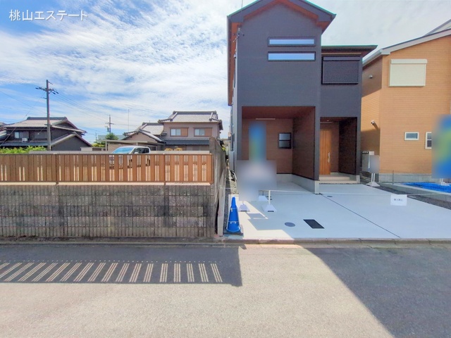 愛知県名古屋市港区明正1丁目の新築戸建て完成写真 2025年10月1日撮影