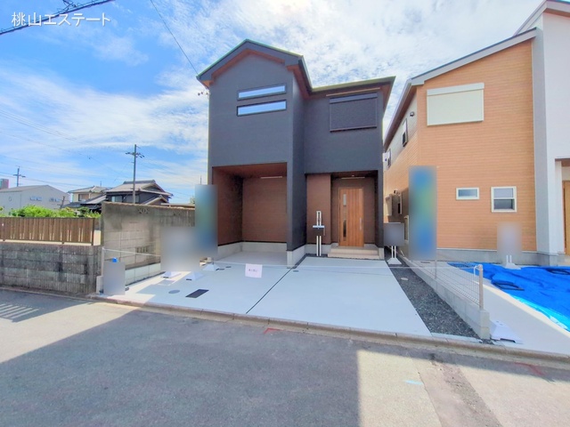 愛知県名古屋市港区明正1丁目の新築戸建て完成写真 2025年10月1日撮影