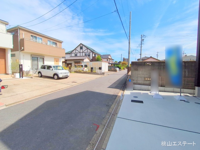 愛知県名古屋市港区明正1丁目の新築戸建て完成写真 2025年10月1日撮影