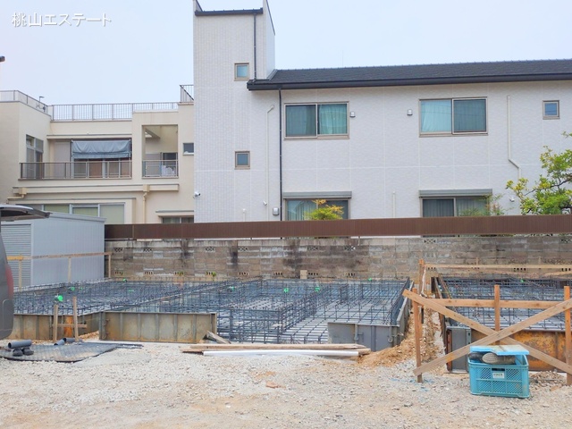 愛知県名古屋市守山区守山1丁目の新築戸建て基礎写真 2025年7月1日撮影