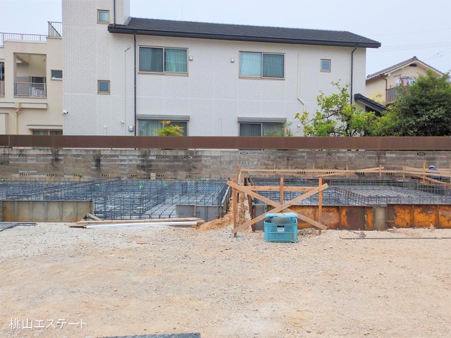 愛知県名古屋市守山区守山1丁目の新築戸建て基礎写真 2025年7月1日撮影