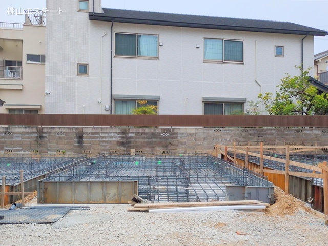 愛知県名古屋市守山区守山1丁目の新築戸建て基礎写真 2025年7月1日撮影