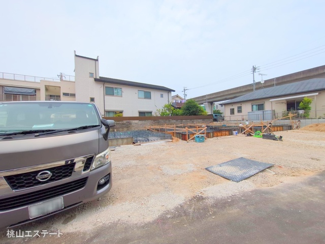 愛知県名古屋市守山区守山1丁目の新築戸建て基礎写真 2025年7月1日撮影
