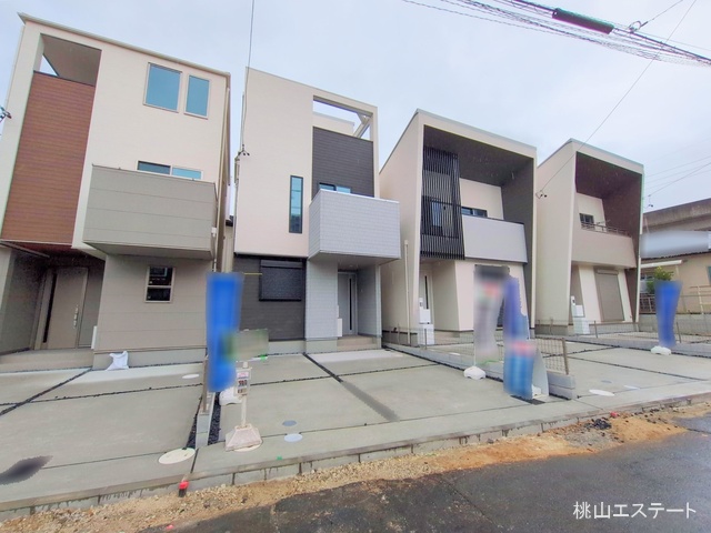 愛知県名古屋市守山区守山1丁目の新築戸建て完成写真 2025年10月13日撮影