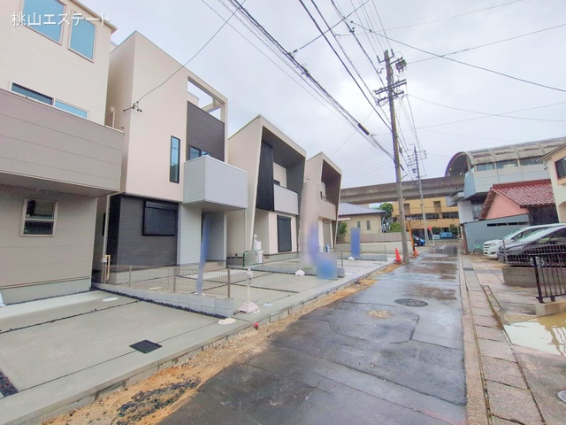 愛知県名古屋市守山区守山1丁目の新築戸建て完成写真 2025年10月13日撮影
