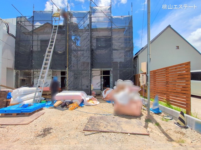 愛知県刈谷市中手町２丁目の新築戸建てシート写真 2025年7月13日撮影