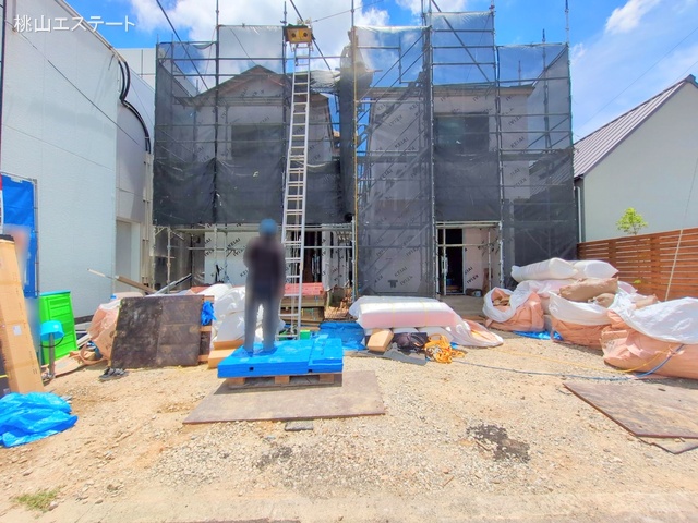 愛知県刈谷市中手町２丁目の新築戸建てシート写真 2025年7月13日撮影