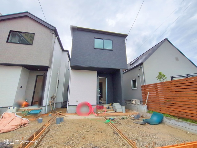 愛知県刈谷市中手町２丁目の新築戸建て外構写真 2025年8月6日撮影
