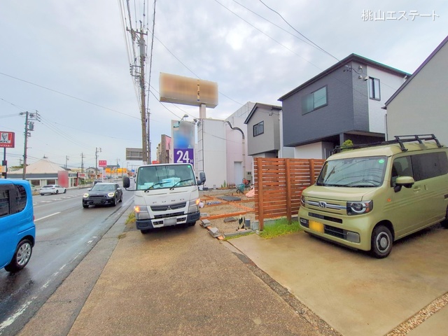 愛知県刈谷市中手町２丁目の新築戸建て外構写真 2025年8月6日撮影