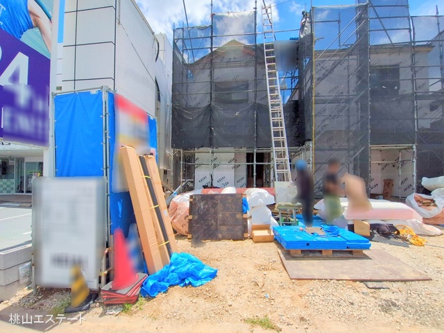 愛知県刈谷市中手町２丁目の新築戸建てシート写真 2025年7月13日撮影