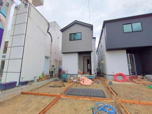 愛知県刈谷市中手町２丁目の新築戸建て外構写真 2025年8月6日撮影