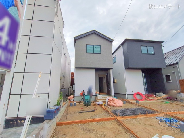 愛知県刈谷市中手町２丁目の新築戸建て外構写真 2025年8月6日撮影