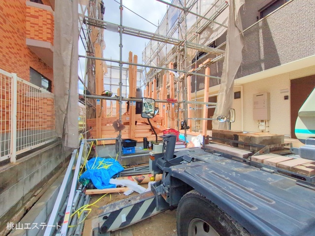 愛知県名古屋市南区鶴田2丁目の新築戸建て基礎写真 2025年7月17日撮影