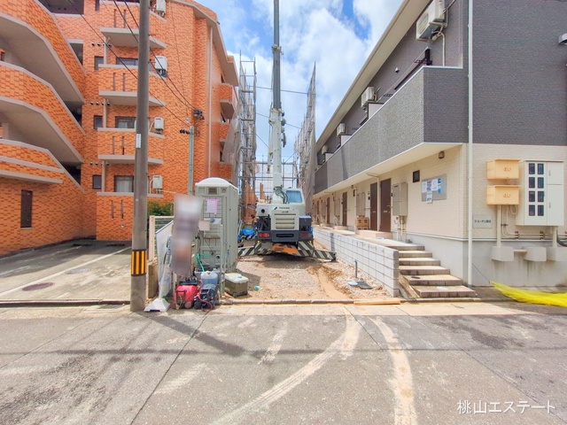 愛知県名古屋市南区鶴田2丁目の新築戸建て基礎写真 2025年7月17日撮影