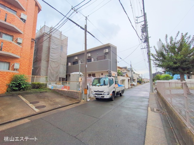 愛知県名古屋市南区鶴田2丁目の新築戸建てシート写真 2025年8月6日撮影