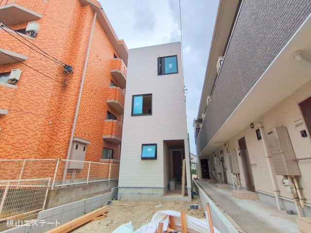 愛知県名古屋市南区鶴田2丁目の新築戸建て外構写真 2025年9月3日撮影