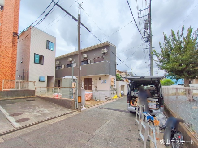 愛知県名古屋市南区鶴田2丁目の新築戸建て外構写真 2025年9月3日撮影