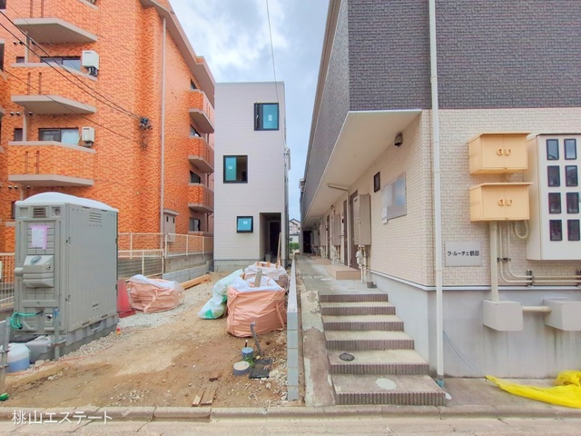 愛知県名古屋市南区鶴田2丁目の新築戸建て外構写真 2025年9月3日撮影