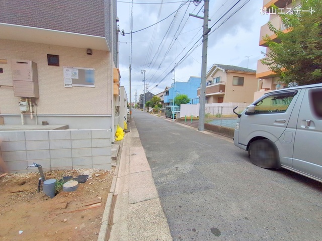 愛知県名古屋市南区鶴田2丁目の新築戸建て外構写真 2025年9月3日撮影