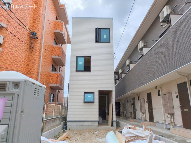 愛知県名古屋市南区鶴田2丁目の新築戸建て外構写真 2025年9月3日撮影