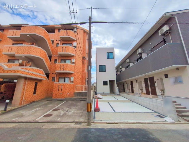 愛知県名古屋市南区鶴田2丁目の新築戸建て完成写真 2025年9月28日撮影